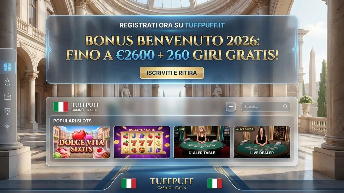 Registrazione con bonus